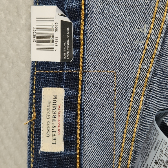LEVIS 551 Z 1961 MENS STRAIGHT JEANS SIZE W34 L34 NEW WITH TAGS - Picture 6 of 9